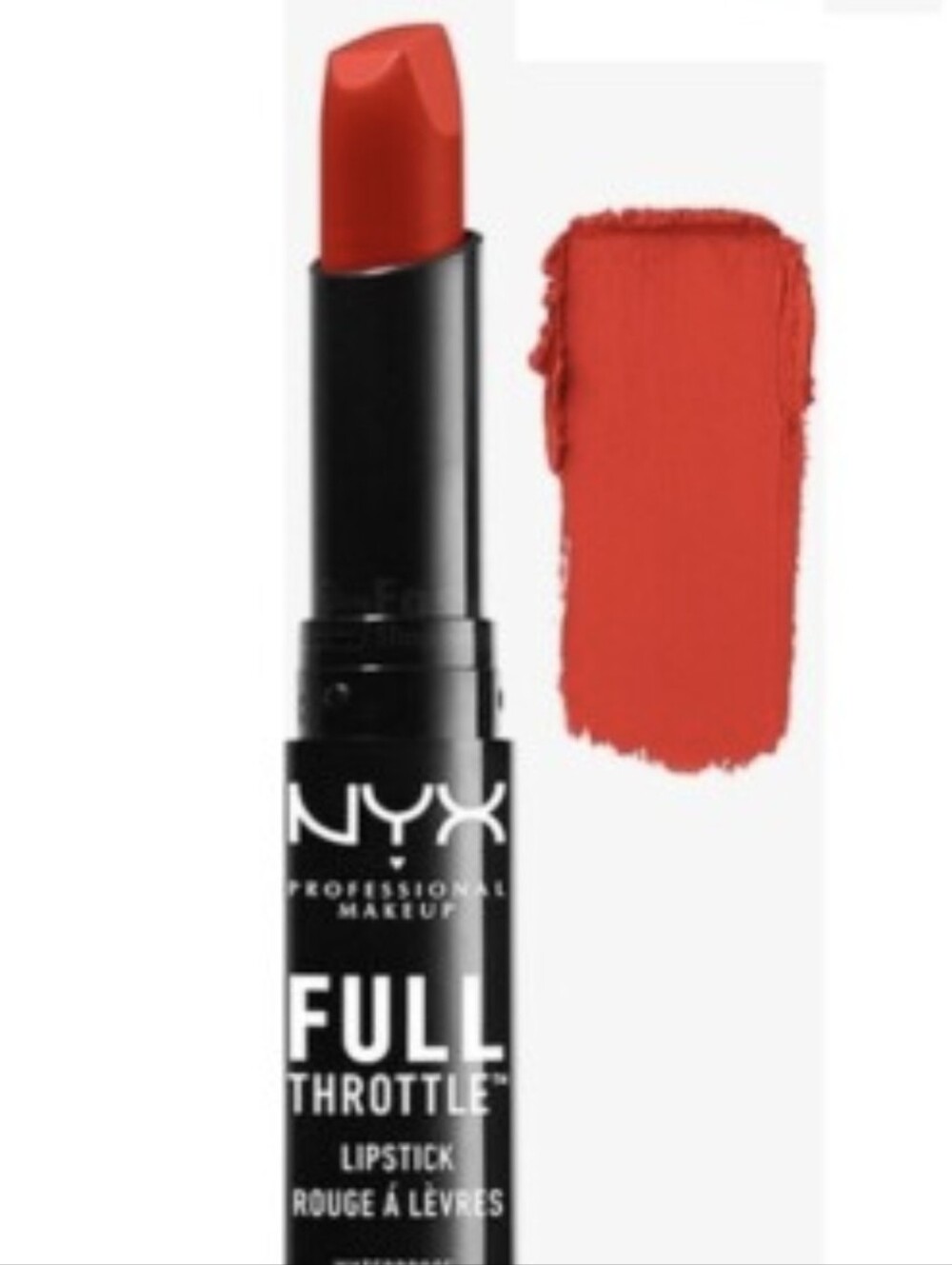 🧚‍♀️#FTLS 04 FIRESTORM NYX Discontinued Full Throttle Lipstick NWT/SEALED